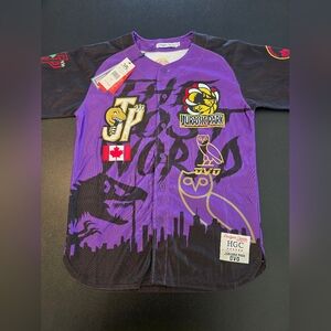 Brand New Jurassic Park OVO Baseball Jersey Medium